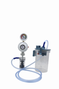 Kinton Montado en la pared Regulador de vacío estándar francés Regulador de succión Regulador de vacío 760mmHg 1L 2L Botella de succión - Product Image 4