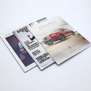 OEM מפעל custom A4 חוברת/מגזין/כריכה רכה ספר הדפסת שירות מו"ל ספר