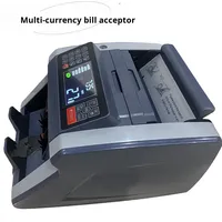 G25 Petit compteur de billets efficace Détecteur de devises étrangères multinational Détecte le dollar de Hong Kong Euro Monnaies africaines