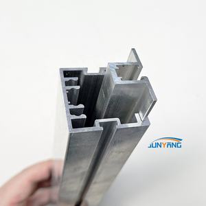 6063 6061 personalizzata di alta qualità T5 T6 assemblaggio canale a forma di U profilo in alluminio estruso taglio profili in alluminio industriale - Product Image 1