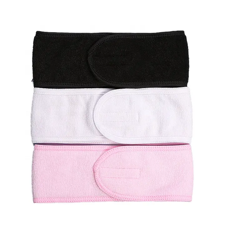 Wholesale Hair Accessories Fashion Stretch and Washable Facial Makeup Hair band Face Wash Custom Spa Headband