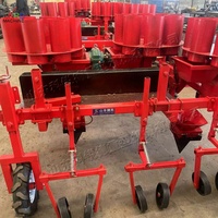 Machine de transplantation de semis de légumes et de fruits 40 CV, modèle néerlandais, à fixation arrière sur tracteur, la plus vendue