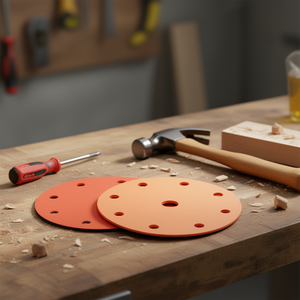 Disques de ponçage Ttake 150 mm, 15 trous, support Velcro pour ponceuse orbitale - Product Image 3