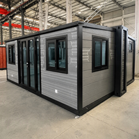 Maisons préfabriquées modulaires pliables GreenSpace Luxury de 10, 20 et 40 pieds, conteneurs pliables, mini-maisons portables et mobiles, prêtes à être expédiées