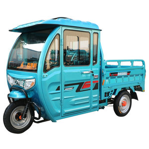 Triciclo Eléctrico Fabricado en China con Cabina para el Transporte de Mercancías y Personas - Product Image 6