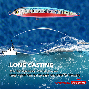 Honoreal Señuelo Duro de Pesca de Agua Salada de 105mm y 40g para Pesca de Grandes Peces, Señuelo Tipo Lápiz de Hundimiento, Stickbait Personalizado para Pesca Oceánica, Hecho en China - Product Image 4
