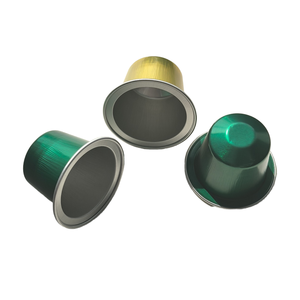 Capsule de café vide multicolore personnalisée de 25ml Capsule ronde à <span class=keywords><strong>double</strong></span> paroi Capsule de café en aluminium pour boisson pour café en capsule - Product Image 2