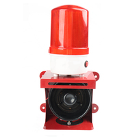 Alarme incendie industrielle télécommandée sans fil avec alimentation de secours sonore et lumineuse à LED pour feux de circulation