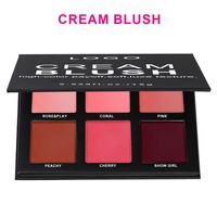 Palette de maquillage pour le visage avec logo personnalisé, palette de contour en poudre de bonne qualité, nouveau design, palette de blush