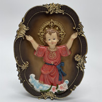 Vente en gros de cadeaux religieux catholiques en résine tenture murale Cher conseil sculptures d'images sacrées de Jésus Statues chrétiennes