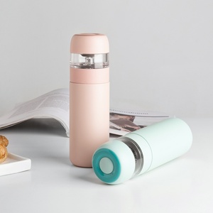 กระบอกน้ำชาสแตนเลสสองชั้นพร้อมที่กรองชาสแตนเลส กระบอกน้ำดื่มสแตนเลส - Product Image 6