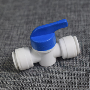 Water Purifier Ball Valve 3 Way 1/2 In <b>Clamp</b> Connection <b>Quick</b> Connect For Filter System - Product Image 1