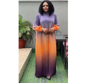knee length dresses for ladies Idia Plus Size Evening in Orchid