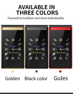 Petit téléphone portable pas cher à bas prix Clamshell Clavier rose Pliage Fonctionnalité Téléphone portable japonais <span class=keywords><strong>D</strong></span>ébloqué Anciens mini téléphones mobiles <span class=keywords><strong>4G</strong></span> Téléphone à clapet - Product Image 5