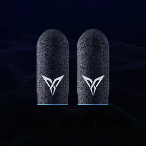 Manchettes de <span class=keywords><strong>jeu</strong></span> pour doigts, haute sensibilité, en fibre d'argent, pour jeux mobiles FPS, jeux sonores, PUBG, anti-transpiration - Product Image 2