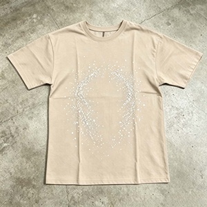 Custom Men's Short Sleeve T-Shirt O-Neck Casual Regular Fit Cotton <b>Tops</b> for Summer - Product Image 2
