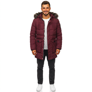Veste parka pour homme en tissu confortable et lourd, prix de gros, tous les designs de marque, veste parka pour homme - Product Image 1