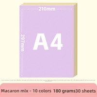 Papier de fond pour photographie artistique, couleurs macaron, carton rigide A3/A4 épais 180g, couleurs chaudes rose, 8K4K