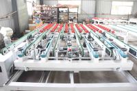 Máquina CNC horizontal de carga y descarga de vidrio con control de succión programable y capacidad de alimentación y apilado
