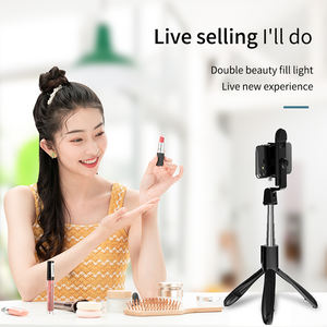 Trépied perche à <span class=keywords><strong>selfie</strong></span> <span class=keywords><strong>Bluetooth</strong></span> sans fil, pliable, universel pour smartphones et caméras d'<span class=keywords><strong>action</strong></span> sportives GoPro - Product Image 2