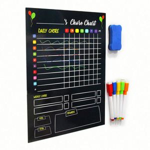 Imán de nevera personalizado, tablero de comportamiento y tareas, tabla de rutina, horario visual diario para niños, magnético - Product Image 2
