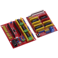 Nouveau V3 graveur bouclier CNC bouclier V4 Machine de gravure/imprimante 3D/A4988 /DRV8825 pilote carte d'extension pour Arduino bricolage Kit