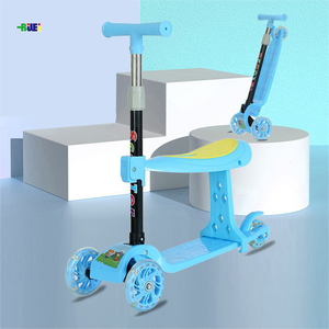 <span class=keywords><strong>Trottinette</strong></span> 3 en 1 pour enfants avec siège amovible, <span class=keywords><strong>trottinette</strong></span> à trois roues pour enfants, <span class=keywords><strong>trottinette</strong></span> <span class=keywords><strong>freestyle</strong></span> pour enfants, jouet d'extérieur - Product Image 5