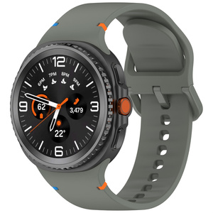 Correa de reloj inteligente deportiva de silicona de nuevos colores oficial para Galaxy Watch 8 40mm 44mm correa de reloj pulsera Correa - Product Image 6