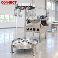 Ensemble complet de machines d'abattage de volailles, ligne de traitement pour abattoir de poulets et ferme avicole, commande en gros