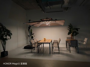 ร่มกันแดดสองชั้นราคาส่งถูก พร้อมไฟ LED พลังงานแสงอาทิตย์ สำหรับสระว่ายน้ำ - Product Image 2