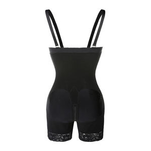 Langqin Body gainant intégral pour femme, amincissant, contrôle du ventre, fermeté post-chirurgie, respirant, écologique - Product Image 4