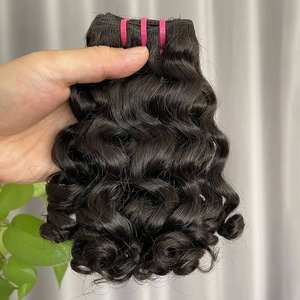 Original 12A Remy Vietnamese Natural Wave Water Wave Deep Wave High Quality Human Hair Bundle Extensions <strong>Haosi</strong> 100g Packaged - Product Image 4