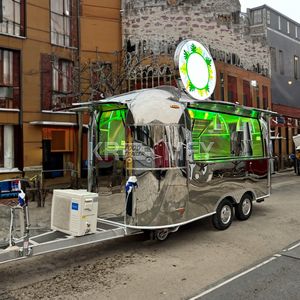 Remolque de Comida Móvil de Alta Calidad OEM, Carrito de Helados y Hot Dogs, Camión de Comida, Cocina Móvil, Remolques de Comida de Acero Inoxidable para Hot Dogs y Barbacoa - Product Image 3