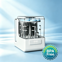 Laveuse et sécheuse de biberons multifonctionnelle, vente en gros directe d'usine, nettoyage rapide, machine à laver les biberons pour bébés
