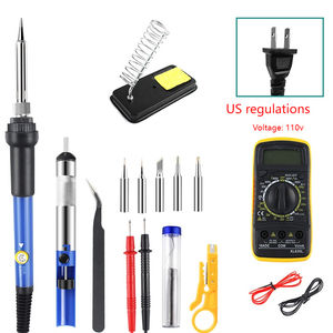 Articles Phares : Kit de <span class=keywords><strong>Fer</strong></span> à <span class=keywords><strong>Souder</strong></span> Électrique Pas Cher avec Pistolet, Multimètre, <span class=keywords><strong>Fer</strong></span> à <span class=keywords><strong>Souder</strong></span> 60W Réglable - Product Image 5