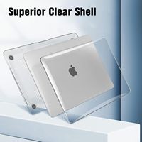 Coque rigide transparente en plastique pour ordinateur portable Macbook Neo 13 Air 13.6 15 15.3 Pro 14 14.2 16 Neo M5 M4 M3 M2 M1