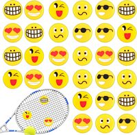 Amortisseurs de tennis personnalisés avec logo Amortisseur de vibrations de raquette de tennis en PVC souple de haute qualité
