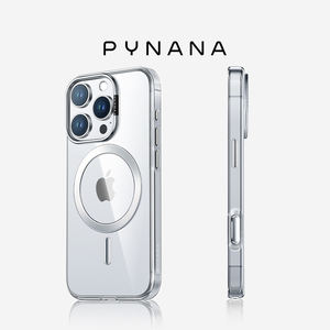 غطاء هاتف مغناطيسي شفاف مقاوم للصدمات PYNANA مقاوم للصدمات 16 Pro Max - Product Image 3