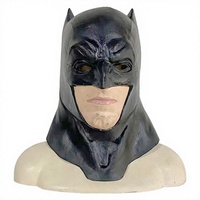 Masque en latex à capuche de super-héros - Marvel Batman - Accessoires de fête d'Halloween - Vente directe d'usine