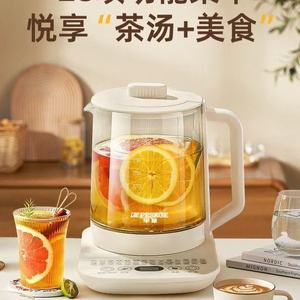 Hervidor eléctrico PESKOE de 1.5L de vidrio resistente al calor con tapa para preparar té - Product Image 3