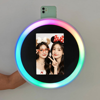 Anneau lumineux portable Roamer pour selfie, contrôlable par application, pour iPad, smartphone et tournage de vlogs