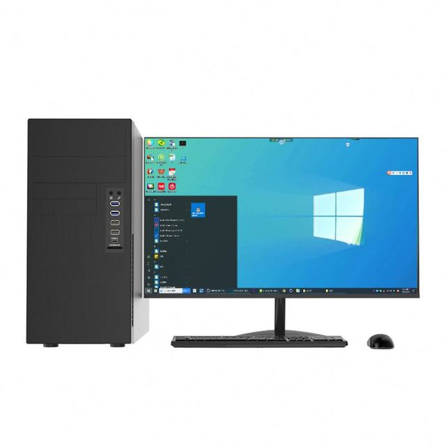 XIAWEI Used Workstation Desktop Computer Core I5 I7 240G Ssd with Gamer Monitor Desktop Gaming Computer