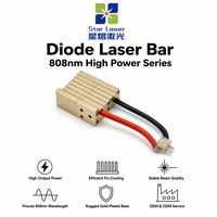 Modul Laser 808nm Dioda Laser Daya Tinggi Batang Laser Tunggal Modul Batang Tunggal Pendingin Udara Sirip Berpendingin Udara untuk Pemompaan Laser Serat