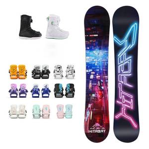 Fabricante profesional de esquí Tabla de nieve con encuadernación y botas Tabla de esquí personalizada - Product Image 1