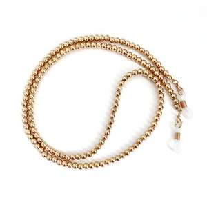 Chaîne de <span class=keywords><strong>lunettes</strong></span> de soleil en perles dorées, corde de cou suspendue, accessoires de <span class=keywords><strong>lunettes</strong></span>, <span class=keywords><strong>cordon</strong></span> de sangle de <span class=keywords><strong>lunettes</strong></span> - Product Image 4