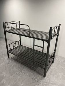 Litera de Metal moderna para dormitorio de estudiantes con <span class=keywords><strong>escalera</strong></span>, barandilla, cajón, gabinete, construcción resistente, fácil montaje - Product Image 2