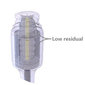 ขั้วต่อแบบไม่ใช้เข็ม 18C024 Gen2 สำหรับการใช้งานเคมีบำบัด (สีเหลือง) - Product Image 4