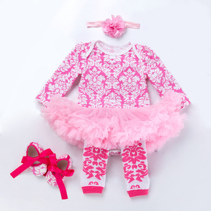 ชุดรอมเปอร์เด็กทารกผ้าฝ้ายดีไซน์สวยงามขายส่ง ชุดเสื้อผ้าเด็กบูติก - Product Image 2