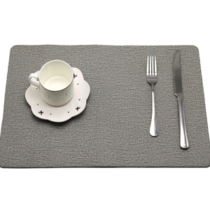 Vente en gros Napperons et sous-verres lavables en similicuir PVC pour décorations de cuisines et de salles à manger de restaurant - Product Image 1
