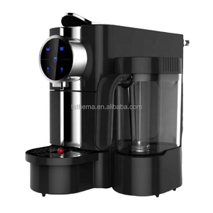 Thema, nuevo diseño, 2 en 1, pantalla táctil, Espresso, capuchino, Latte, cápsula para hacer máquina de café con caja de jarra de <span class=keywords><strong>leche</strong></span>, tanque - Product Image 4